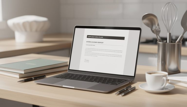 découvrez comment rédiger un exemple de rapport de stage en restauration en construisant un plan clair et professionnel pour valoriser votre expérience et faciliter la lecture.
